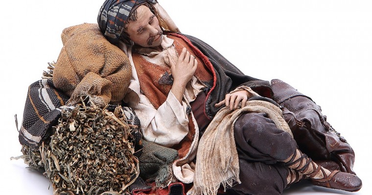 Benino, the sleeping shepherd