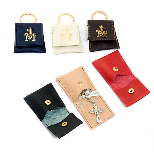 Key-ring rosary case
