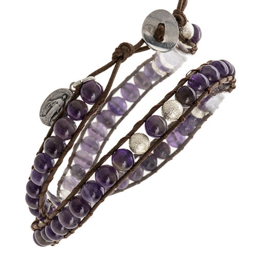 amethyst bracelet 6mm