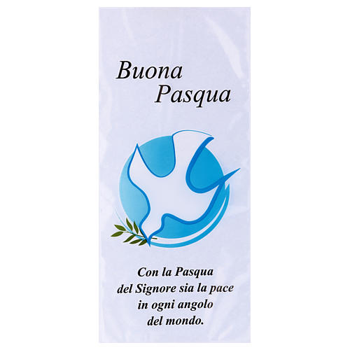 palm sunday bag with dove and olive branch 500 pcs