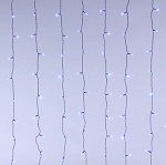 Illuminated curtain 200 leds fusion ice blue
