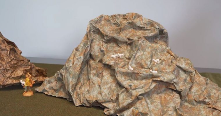 Rock paper for nativity scene: how to use it and which one to choose