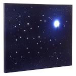bright starry sky 40x50 cm optical fibers150x150