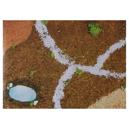 lawn made of paper 70x50 cm