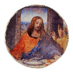 Last Supper, Leonardo, Linea Aurea Bottega Tifernate