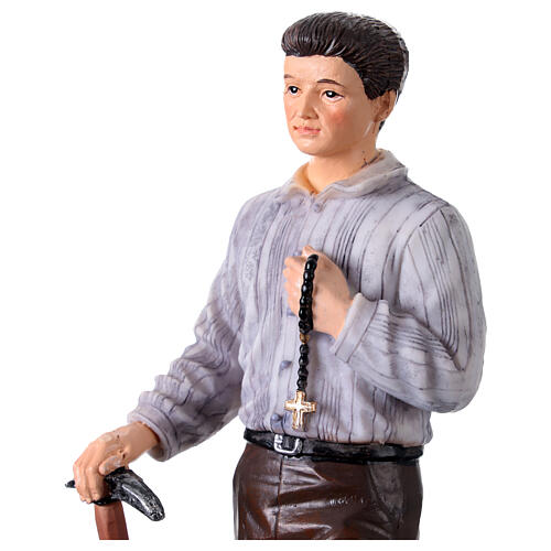 Blessed Pier Giorgio Frassati statue 20 cm in hand-painted resin