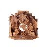 Nativity Music box in Olive wood from Bethlehem 15x20x10 cm