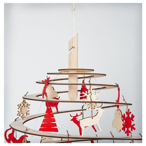 Wooden hook for Large SPIRA Christmas tree (2)