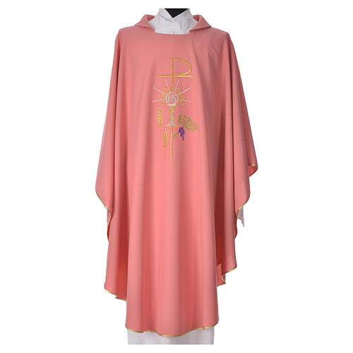 pink chasuble