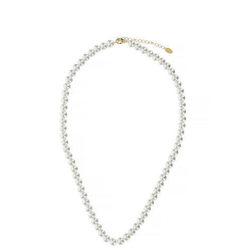 AMEN pearl necklace 925 silver 6 mm