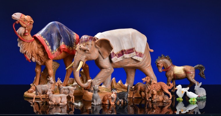 Animals that should not be missing in your nativity scene