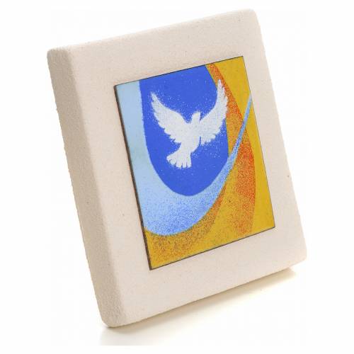 Elegant Square for Confirmation in Clay