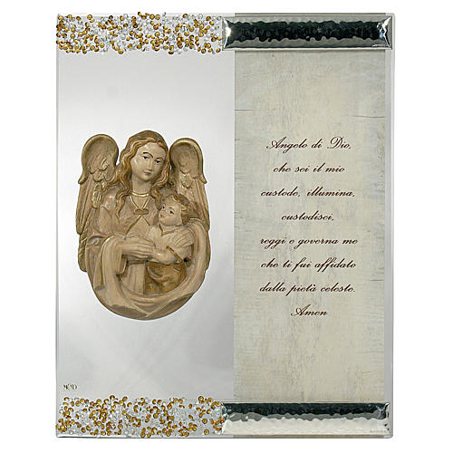 Picture Sculpture Angel and Prayer