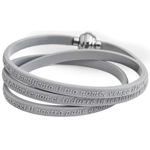 AMEN 925 sterling silver slave bracelet with writings