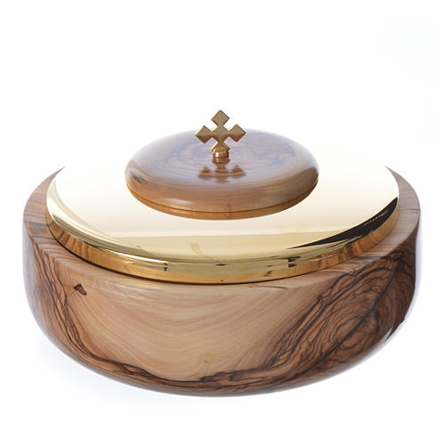 Ciborium olive wood Holy Land
