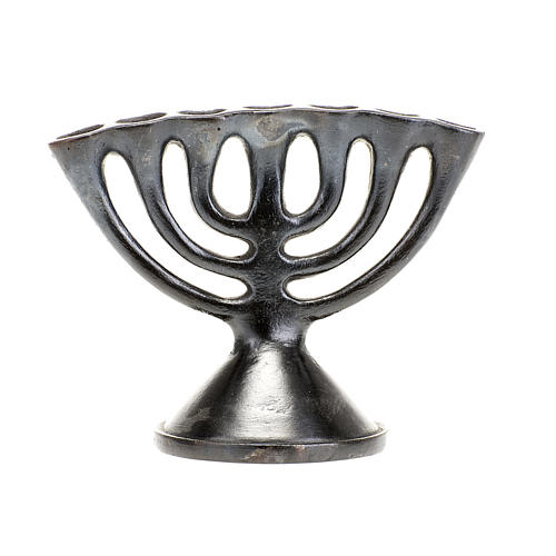 Ethiopian menorah candle-holder