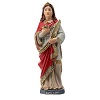 st lucy statue in painted resin 10 cm