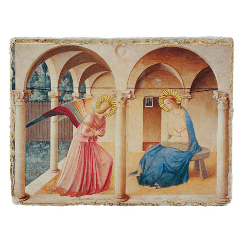Annunciation, Beato Angelico, Linea Aurea Bottega Tifernate