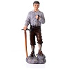 Hand-painted 8-inch resin statue of Pier Giorgio Frassati