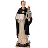 saint thomas aquinas statue in painted resin 30 cm