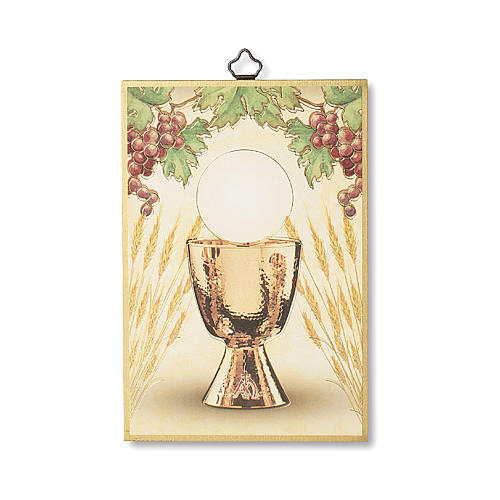 Druck Bild Kommunion Symbolen