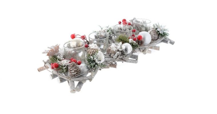 Weihnachtliche Tafelaufsätze: für eine einladende Tafel