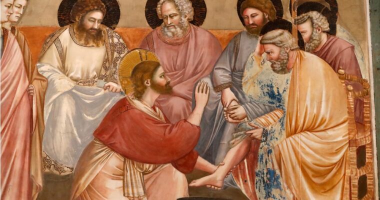 Die Fußwaschung, die symbolische Geste der Liebe Gottes