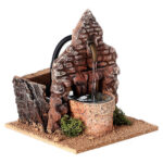brunnen aus terrakotta 13x12x12 cm150x150