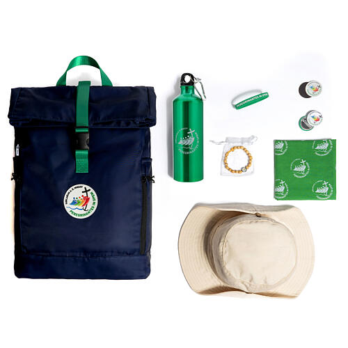 pilgerkomplett kit zum jubilaum 2025 rucksack plus zubehor umweltfreundlich und wasserdicht