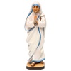 statue mutter teresa bemalten grodnertal holz