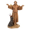statue-franz-von-assisi-30cm-holz-finish-fontanini