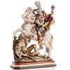 statua-legno-san-martino-su-cavallo-dipinta-val-gardena