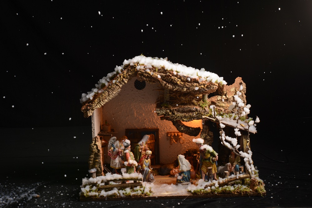 Pesebre nevado