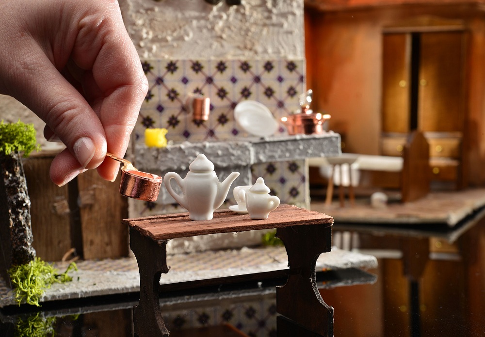 Pesebre hecho en casa