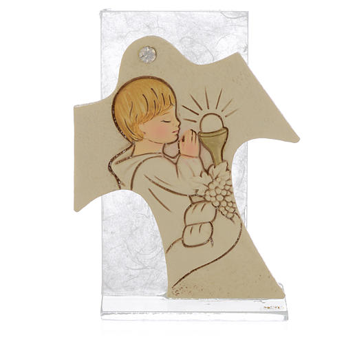 recuerdos comunion nino cuadro blanco 11-5x8-cm