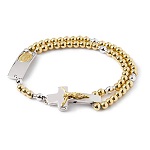 Magnificat Rosalet Ghirelli Crucifijo de plata chapado en oro 150x150