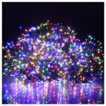 Luces navideñas multicolor 2000 led uso interior/exterior