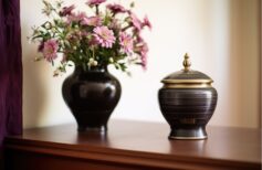 urna cineraria en casa