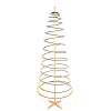 arbol de navidad spira slim de madera 190 cm