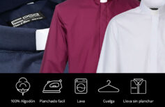 Camisa sin plancha: llega también para el clergyman Camisa sin plancha