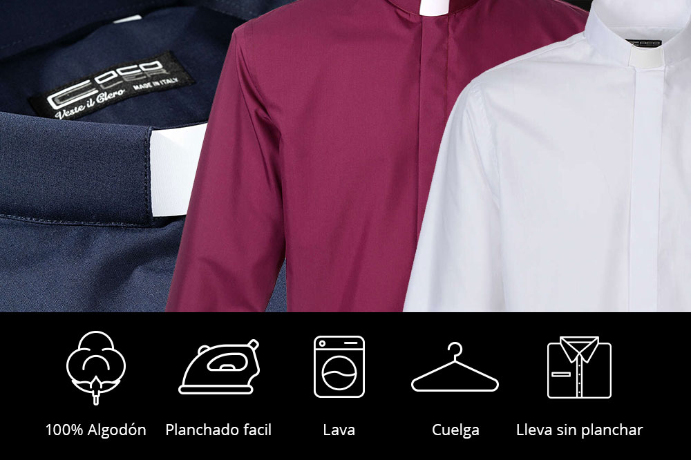 Camisa sin plancha: llega también para el clergyman