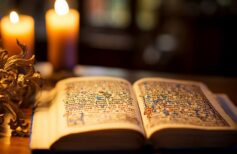 ¿Qué son los manuscritos iluminados? manuscritos iluminados
