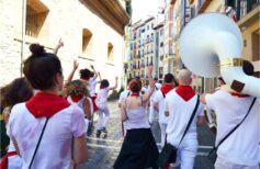 La fiesta de San Firmino en Pamplona