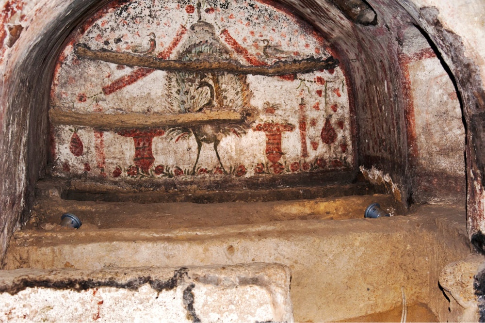 Los símbolos cristianos en las catacumbas