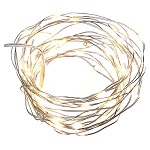 Guirlande 50 gouttes LED blanc