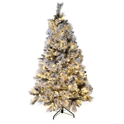 sapin-de-noel-grober-pvc-enneige-150-cm-248-leds-winter-woodland