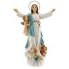 statue notre dame assomption anges resine 30 cm