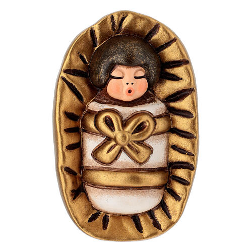 statuette enfant jesus thun ligne creche classique blanc