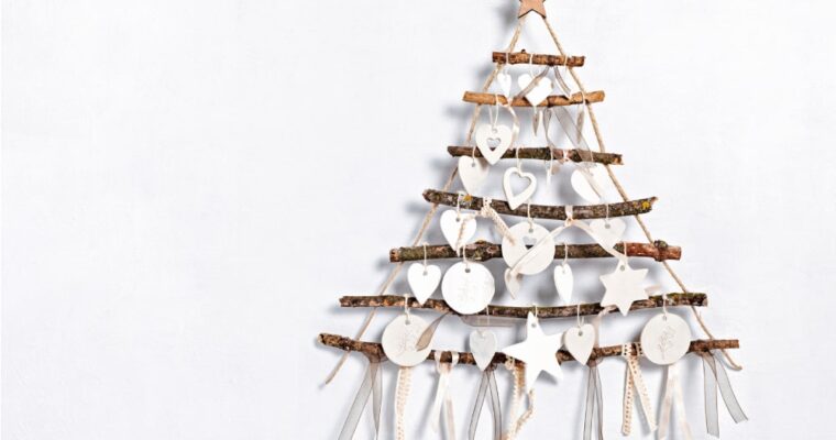 Comment construire un sapin de Noël mural