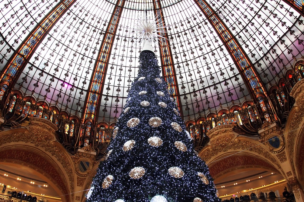 Sapin de Noël des Galeries Lafayette
